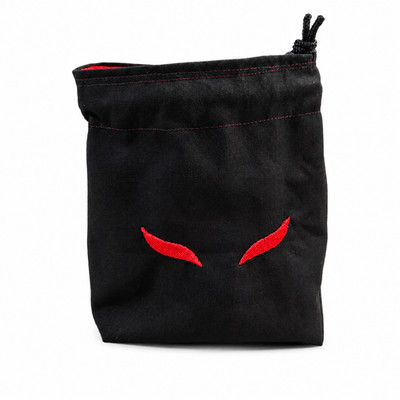 Red Eyes Würfeltasche, Gothic Horror DnD Vampir RPG Würfelbeutel Geschenk