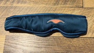 Maschera per dormire Manta Blu Nuova con borsa