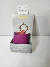 Heyday Leather Earbud Case Cover For Apple AirPods Gen 1 And 2