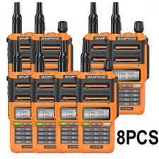 8Pack  UV-9R PRO IP68 Waterproof Two Way Radio FM Walkie Talkie Upgraded 9R Plus