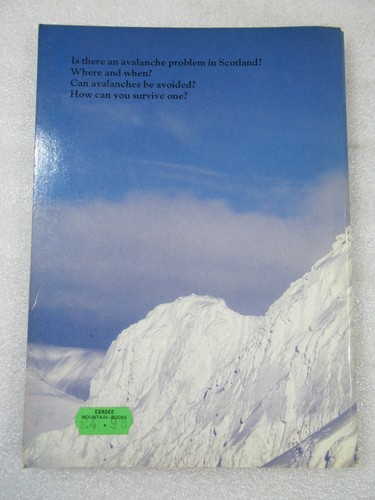 A Chance in a Million: Scottish Avalanches - Barton & Wright PB Mountaineering - Imagen 3 de 8