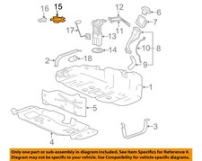 GM OEM 04-05 Canyon,Colorado Fuel System Fuel System Components-Cam 15169842