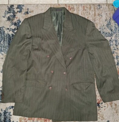 VTG 1960s Nino Cervanti Green Blazer Size 44r Cl25 | eBay