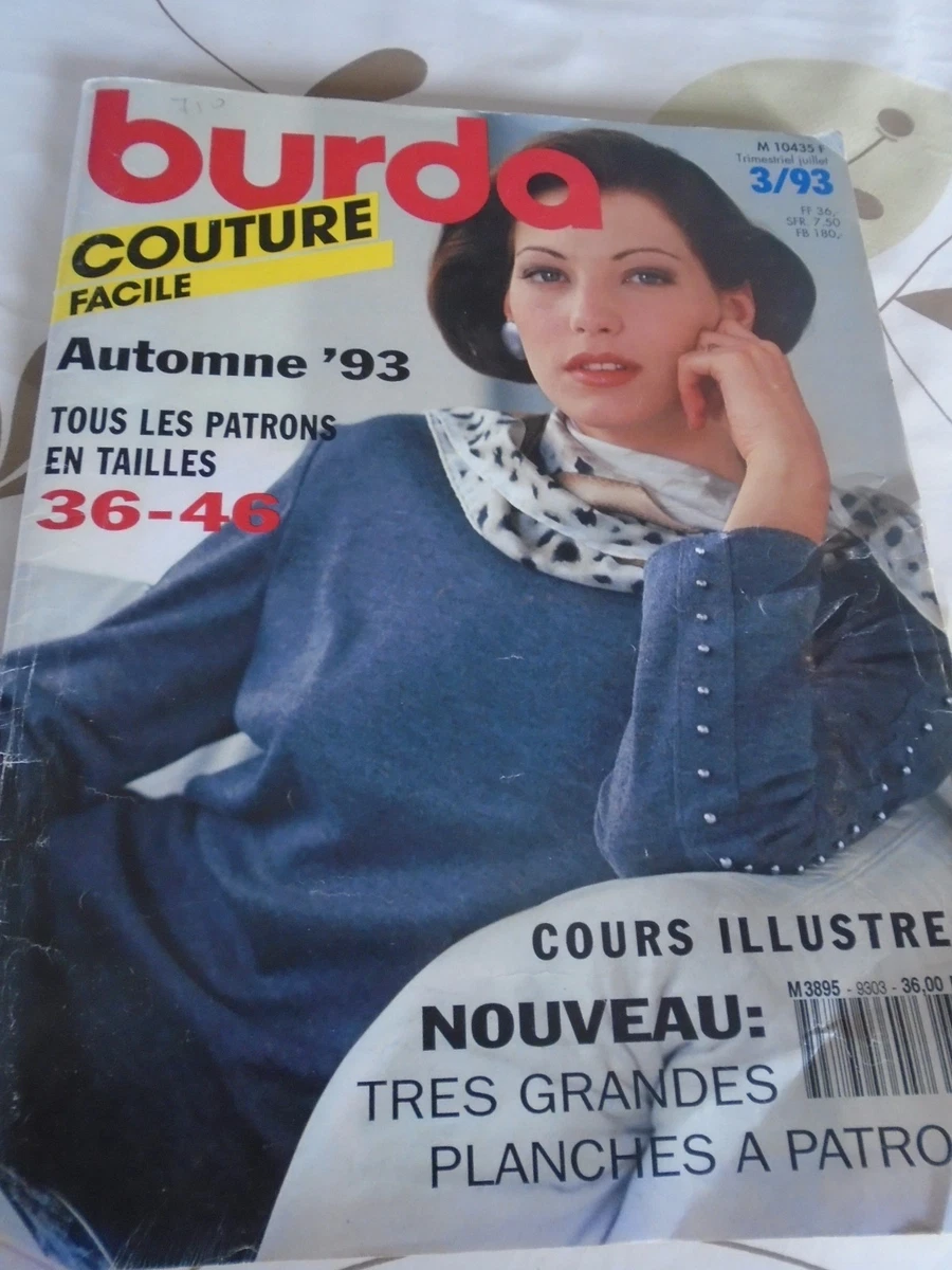 Magazine Burda Moden Février 1984 - Spécial Printemps Et Bébé, Occasion Vintage Français