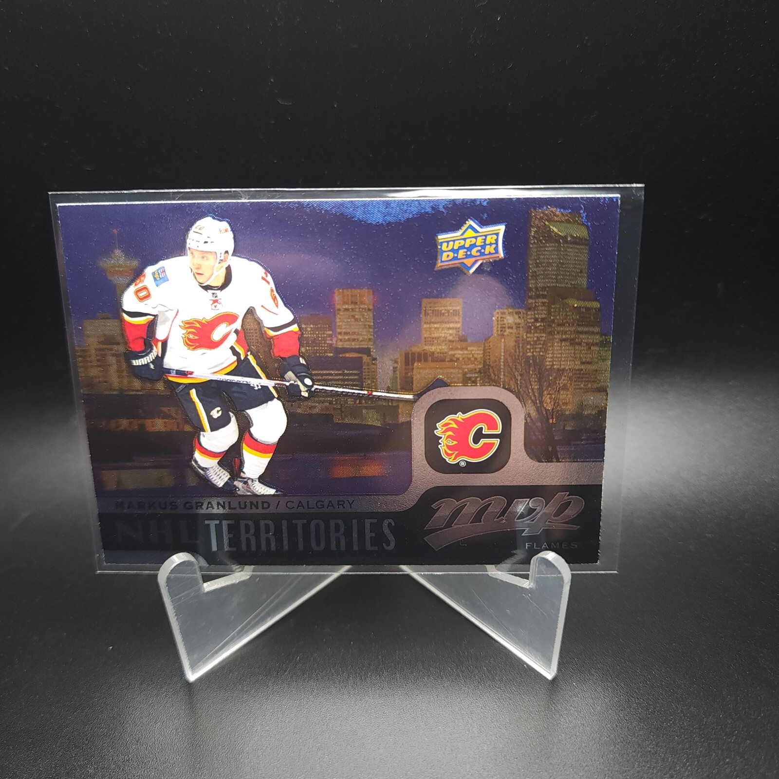 2015-16 UD MVP Hockey NHL Territories #238 Markus Granlund – Calgary Flames
