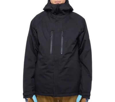 686 Men's SMARTY 3-in-1 STATE Snow Jacket - BLACK - Small - NWT