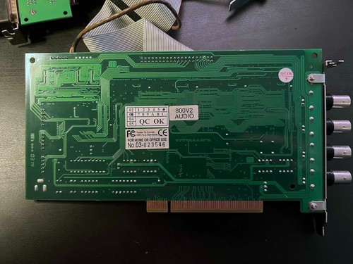 Geovision GV-650/750/800 v1.07 PCI DVR Video Surveillance Card 16ch w/ cables - Afbeelding 7 van 7