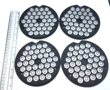 Coemar Lotto 4 Filtro Luce Obiettivo Parlite LED RGB Par Can PCO9167 Nuovo LEGGI Pls