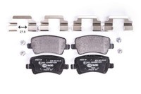 Hella 8DB 355 025-401 Bremsbelagsatz, Scheibenbremse FüR Land Rover Volvo