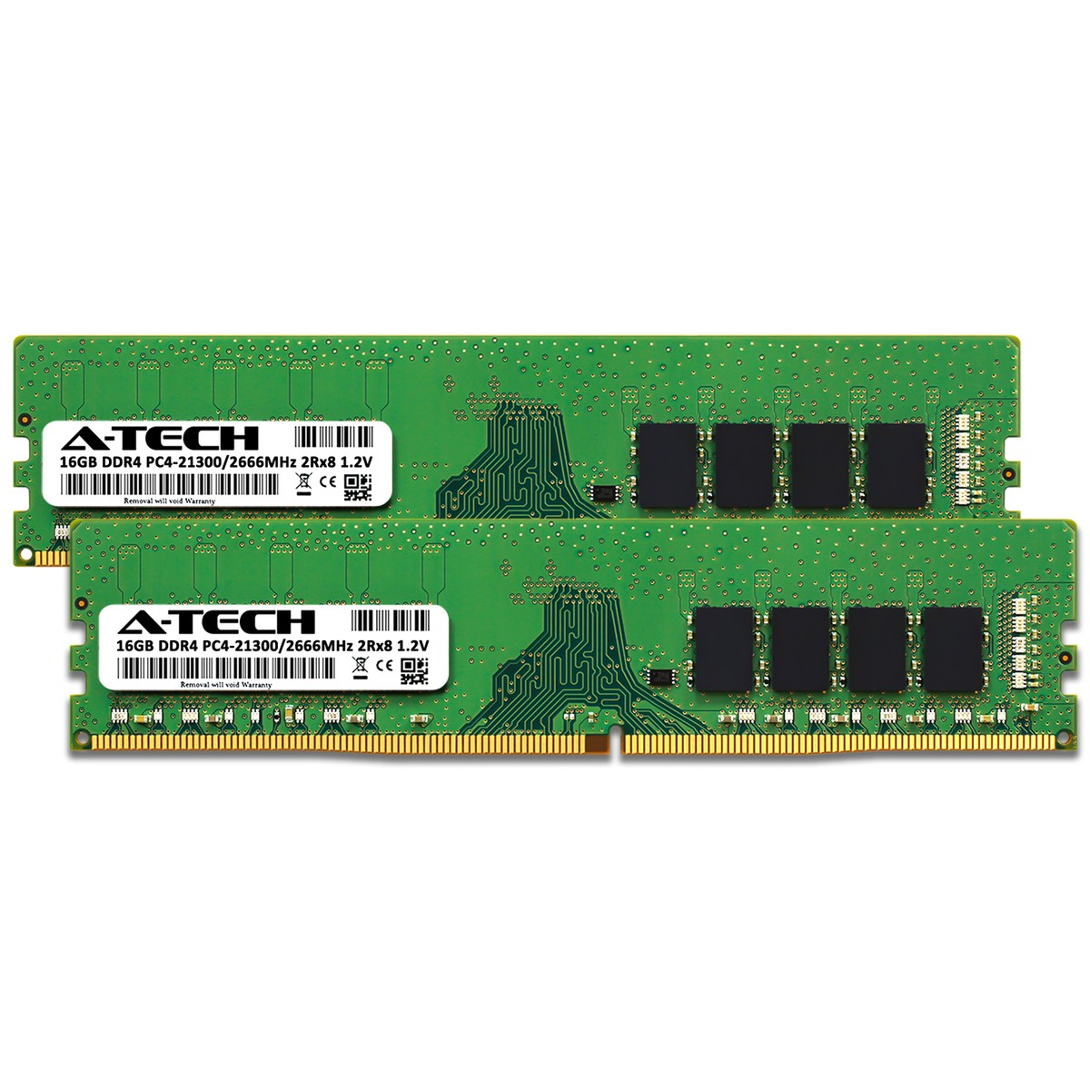 32GB Kit 2x 16GB DDR4-2666 DIMM Crucial CT2K16G4DFD8266 Equivalent