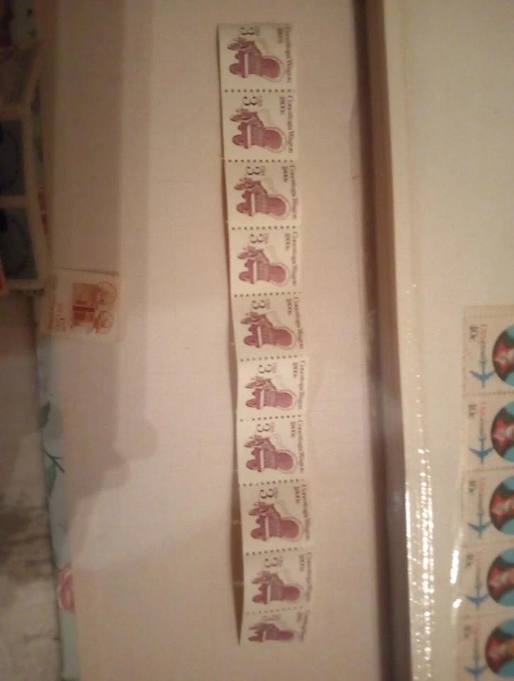 Lote de colección de sellos de Estados Unidos cientos de sellos RAROS sin usar en excelente estado Foto 2 de 2