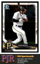 2018 Bowman Chrome #BCP41 Jason Martin Pittsburgh Pirates  Buy 4 - 35% Off
