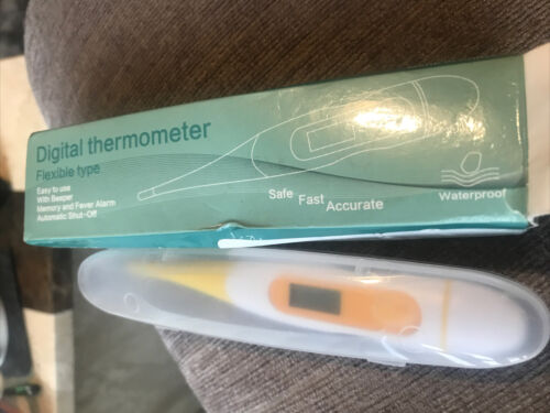 Digital Electronic  Thermometer Flexible Type Automatic Shut Off Bnib - Afbeelding 1 van 1