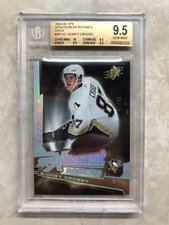 2005/06 UD SPX SPXCITEMENT GOLD ROOKIES SIDNEY CROSBY GOLD /99 BGS 9.5 POP 4