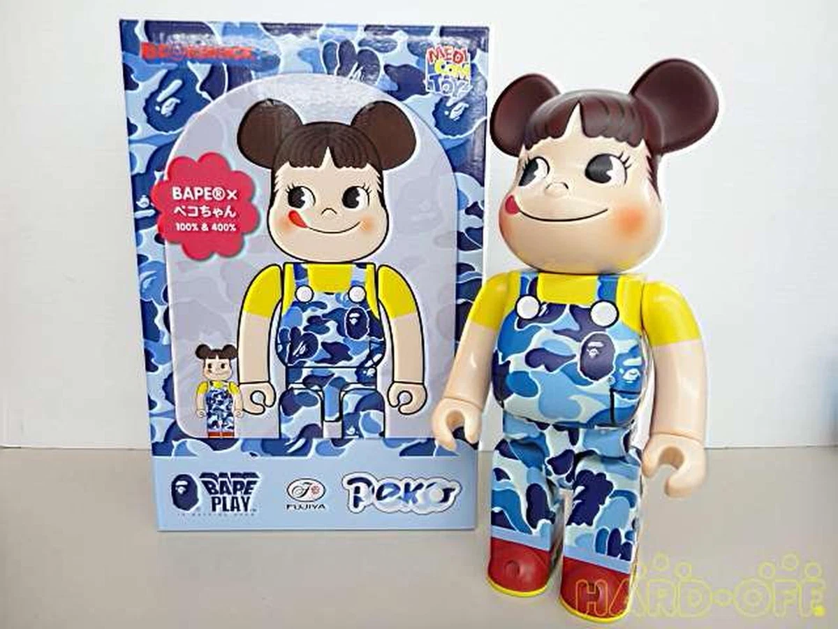 Medi Com Toy 100 400 Be Rbrick Bape R Peko-Chan Blue Management No 