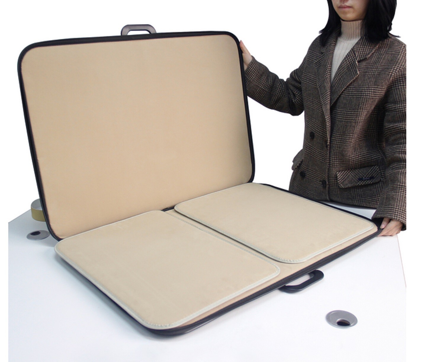 Deluxe 1000 Jig Saw Puzzle Carrier Portable w/ Carry Handle Jigsaw Case Sleeve eBay