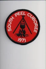1971 South Peel Cuboree patch