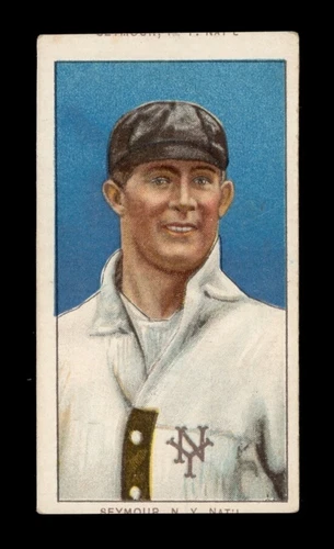 1909-11 T206 Set-Break Cy Seymour Sweet Caporal VG-VGEX (marked) *GMCARDS*