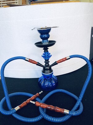 Double hose hookah-top 10 Selling Smoke Use Gout Chichi Shisha Tabak Glass Hooka