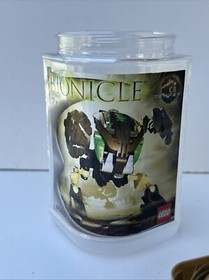 LEGO Bionicle Pahrak 8560 with canister and instructions missing the visor