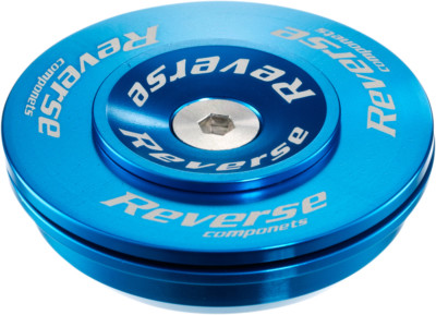 Reverse Twister Top Cup Headset Steuersatz 1.5-1 1/8 Semi Integriert blau