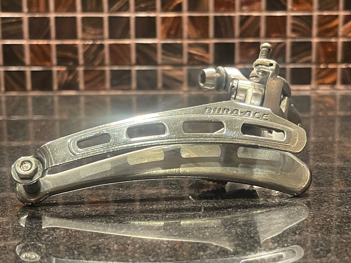 SHIMANO DURA-ACE AX F/ディレーラー 1982年ビンテージ 1982-84 Shimano DURA ACE 1st Gen. FH-7100 7100 Low Flange