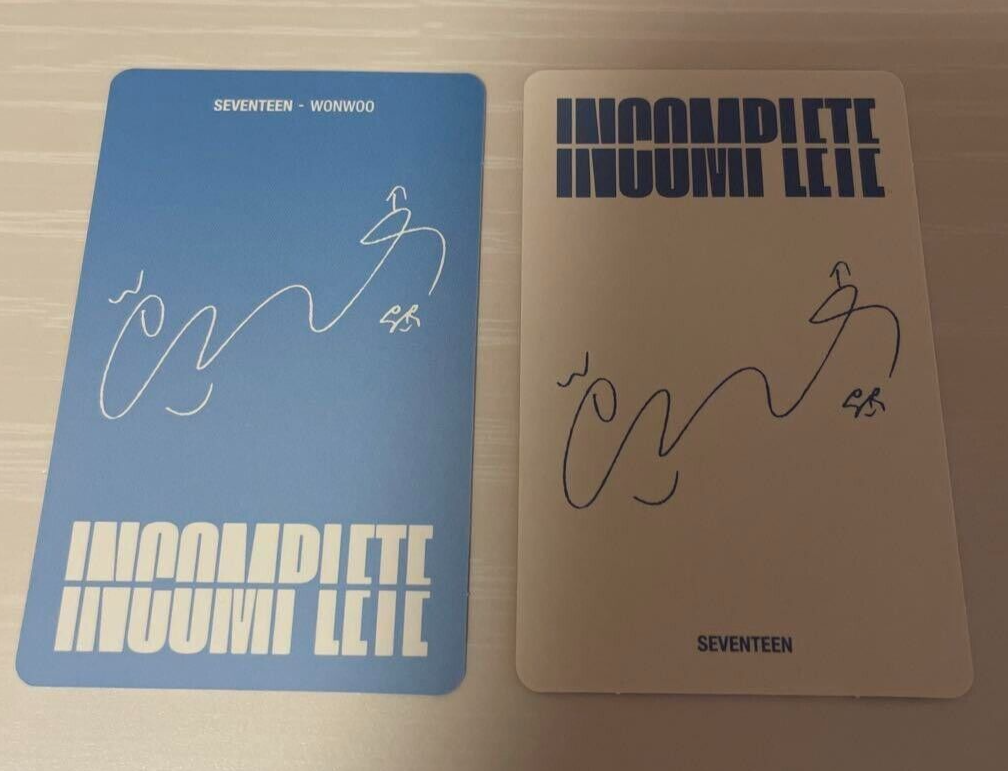 SEVENTEEN WONWOO INCOMPLETE 2021 Online Concert Blu-ray DVD SEVENTEEN WONWOO INCOMPLETE 2021 Online Concert Blu-ray DVD