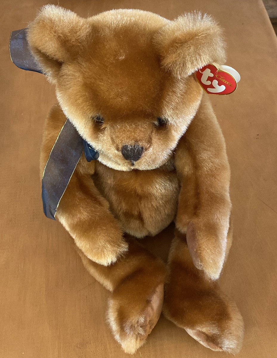 TY Classic Brown Bear Named Yesterbear from 1999 18