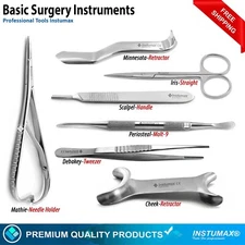 Basic Micro Periodontal Oral Surgery Kit Surgical Retractors Dental Instruments