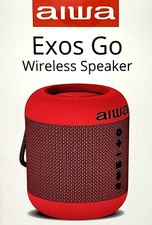 NEW BOXED AIWA EXOS GO BLUETOOTH WIRELESS IPX6 WATERPROOF STEREO SPEAKER. NIB