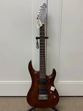 Aria Pro Ii Mac Deluxe Electric Guitar- Brown - Floor Model W/free Guitar Pedal