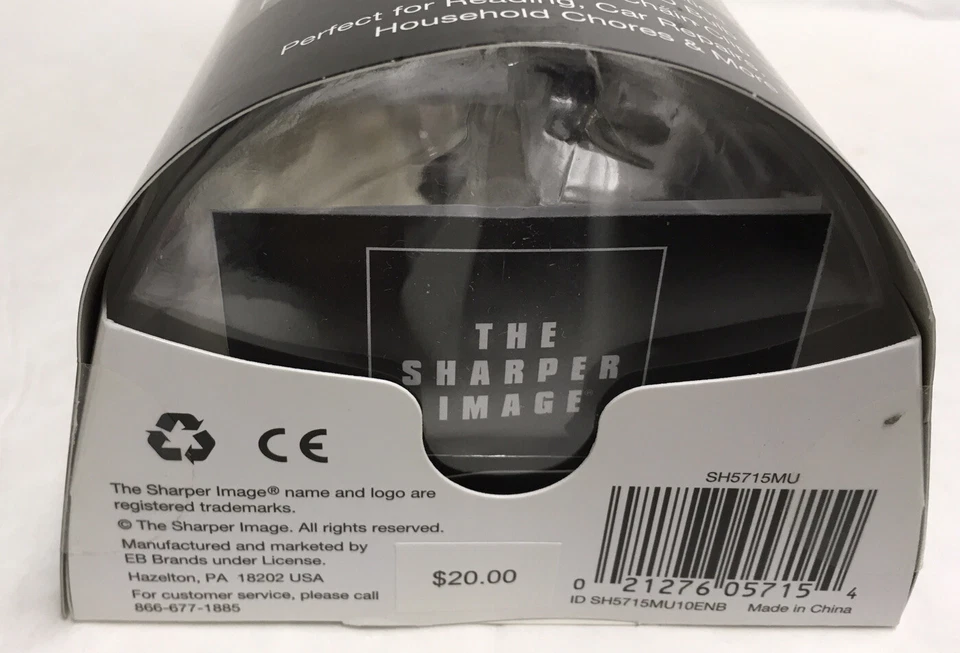 THE SHARPER IMAGE SET OF 2 MINI-TRIPOD HI-PR LED FLASHLIGHTS WITH KEYRING - NIB! - Image 4 of 4