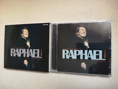 RAPHAEL (1CD+1DVD) 50 AÑOS DESPUES - EN DIRECTO... con ALASKA, MIGUEL BOSÉ...