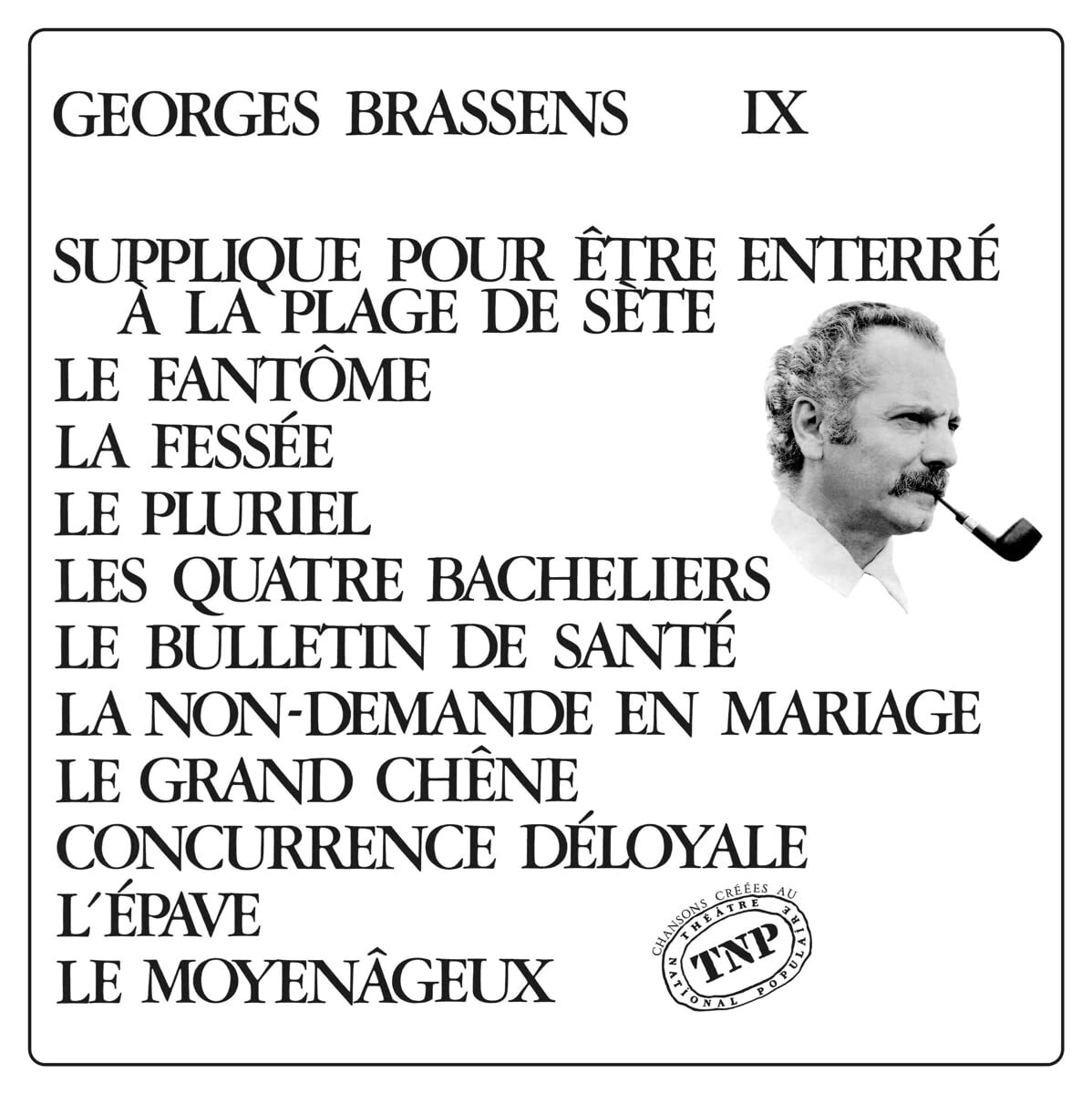 Supplique Pour être Enterré à La Plage De Sète Tab Georges Brassens IX Supplique 30cm) (Vinyl) 602527552644 | eBay