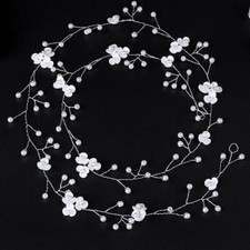Headbands Wedding Hair Accessories Handmade Floral Pearl