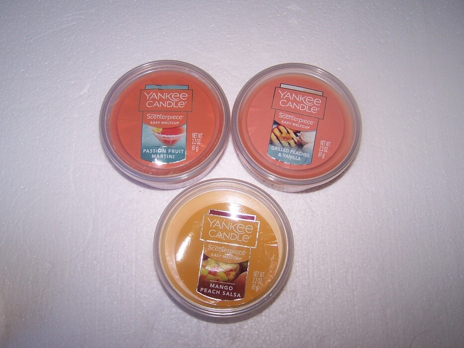 Yankee Candle Scenterpiece Meltcup 3 Pack You Pick/ U Choose Scent