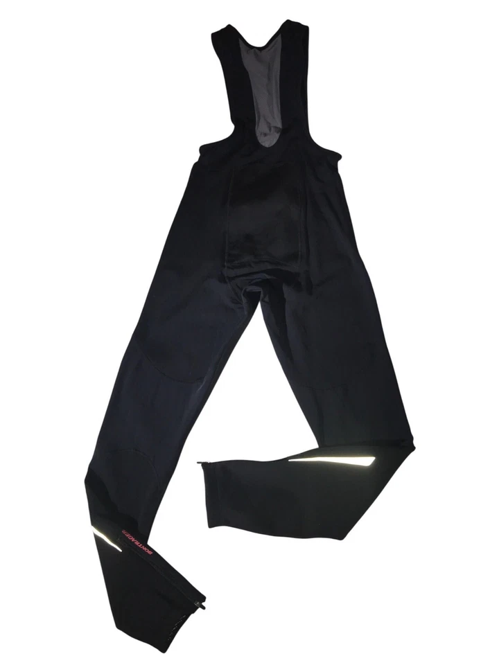 Culotte con tirantes de ciclismo térmico Bontrager Circuit negro para hombre Foto 2 de 4