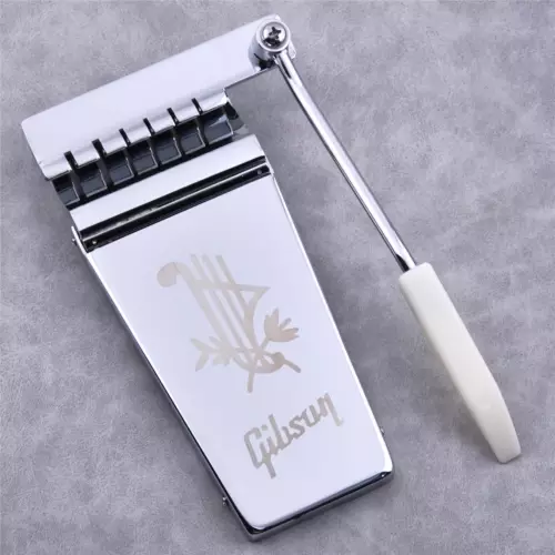 Long Version Arm Vibrato Maestro Tremolo Tailpiece Chrome Cover Gibson Style