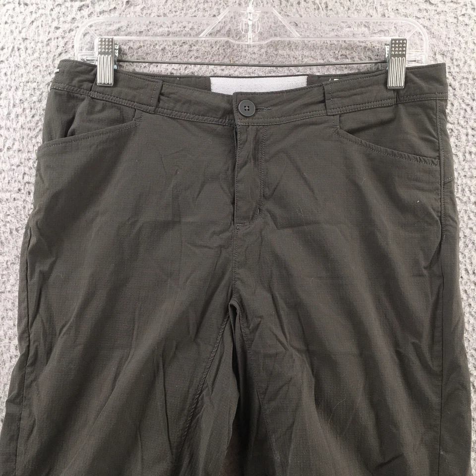 Pantalones chinos Woolrich Capri para hombre 6 (actual 32X17) verdes tiro bajo informales cremallera mosca Foto 2 de 4