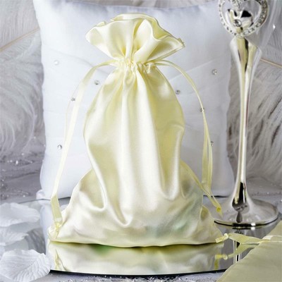 12 pcs 6x9" Champagne SATIN FAVOR BAGS Wedding Party Reception Gift Favors SALE 12 pcs 6x9" Champagne SATIN FAVOR BAGS Wedding Party Reception Gift Favors SALE