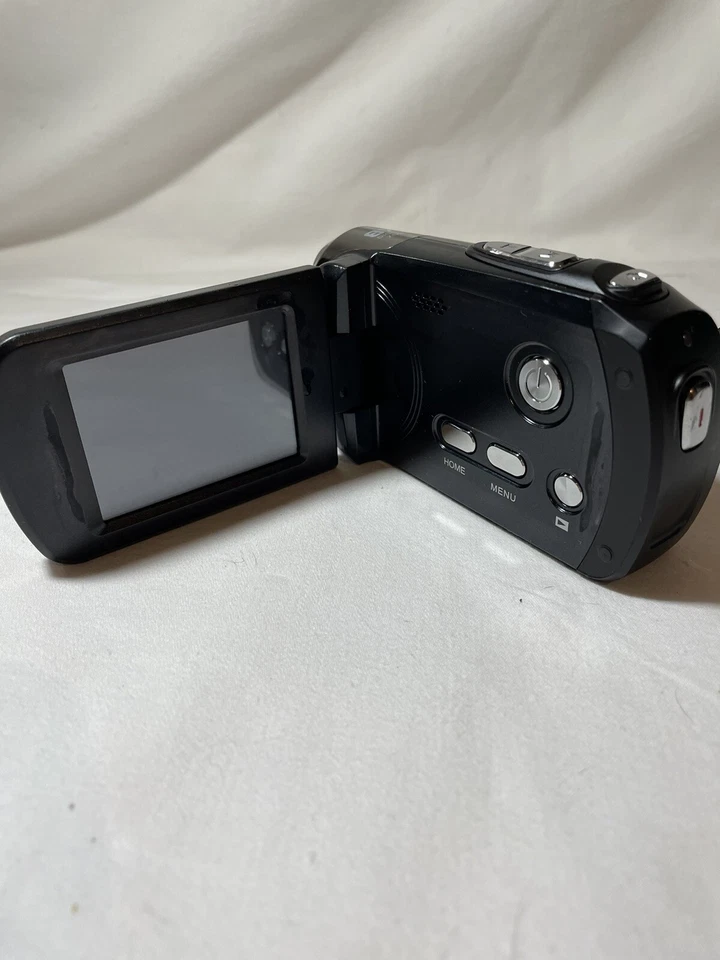 Polaroid iD969HD RedDigital Camcorder UNTESTED - Image 3 of 4