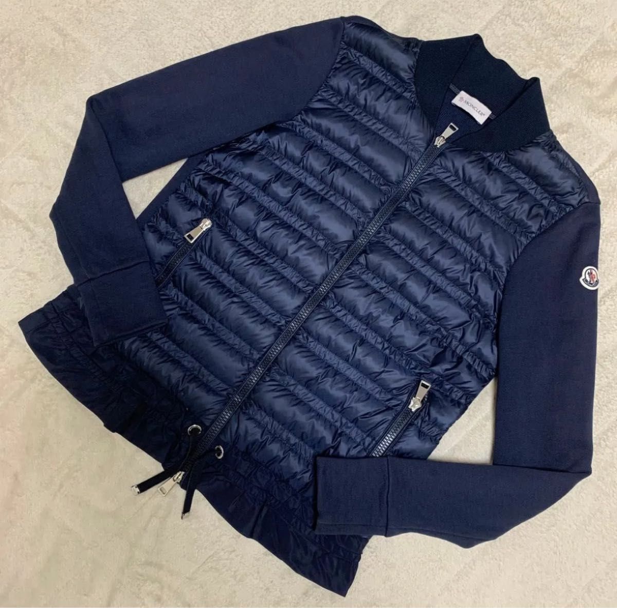 Authentic Moncler Down Jacket Size XS Navy Good Condition Authentic Moncler Down Jacket Size XS Navy Good Condition