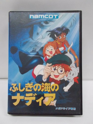 Mega-Drive Genesis - NADIA: The Secret of Blue Water - Boxed. JAPAN GAME. 11523 - Picture 2 of 12