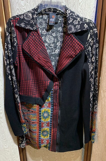 Women's Anac Designed by Kimi Patchwork Multi Col… - image 1