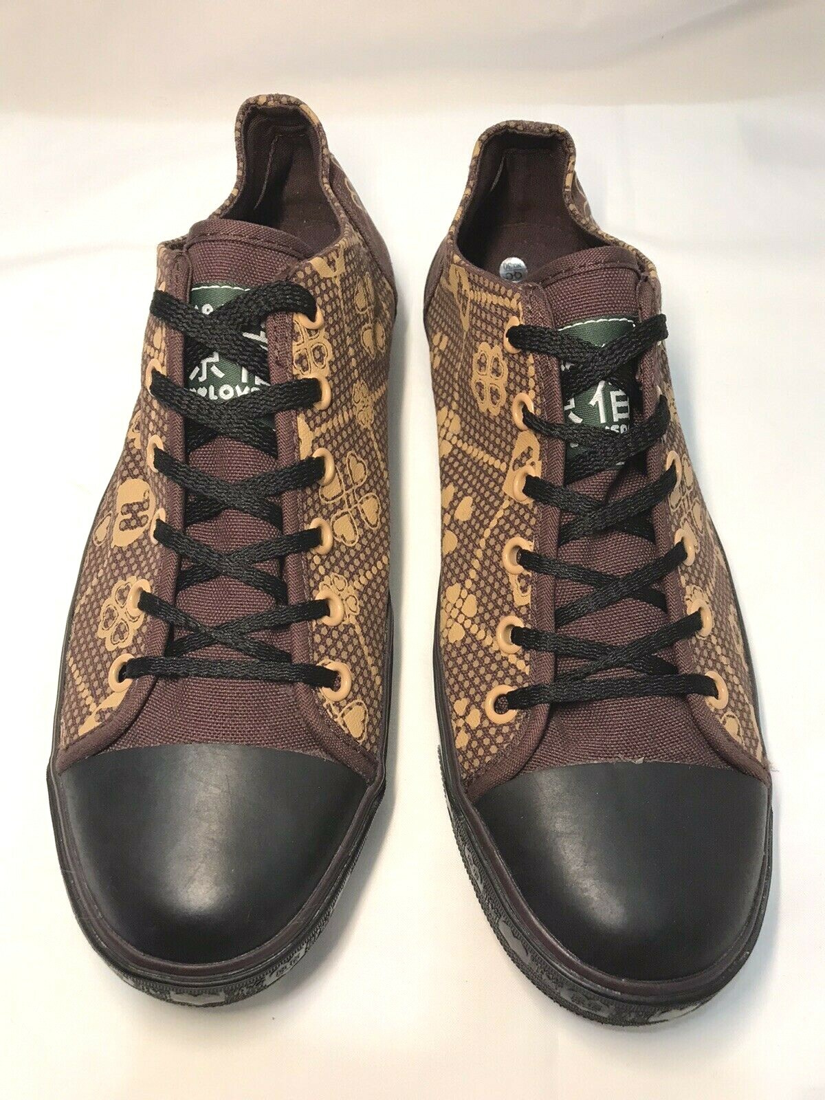 HARAJUKU LOVERS Gwen Stefani Brown Canvas Shoes Sneakers Women’s Size 8 NEW eBay