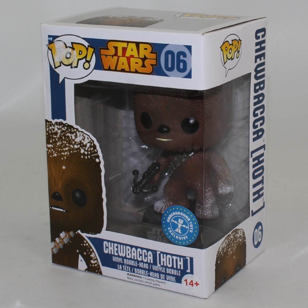Funko Pop! - Star Wars Vinyl Figure - Chewbacca [Hoth] (Exclusive) *Non-Mint Box