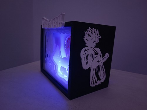 Lampada Dragon Ball 3d - Foto 3 di 7