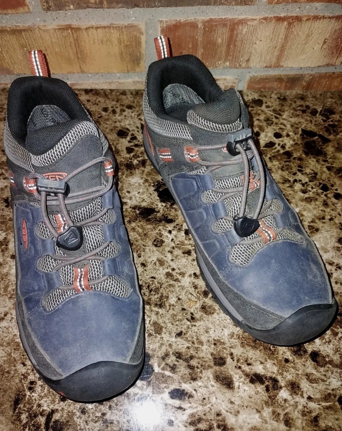 Sneakers Keen Targhee II da donna taglia 4 blu e grigio impermeabili scarpe da trekking 1019829