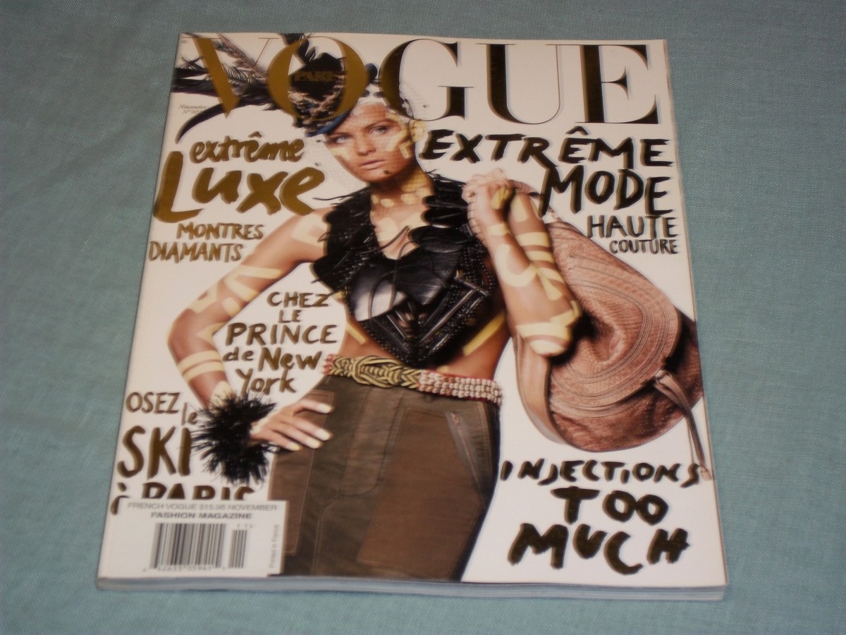 VOGUE PARIS 2009 洋書 2009 NOVEMBER VOGUE PARIS MAGAZINE - ISABELI FONTANA - HIGH