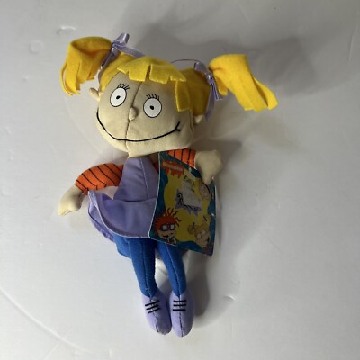 Vintage 1997 Nickelodeon Rugrats- Applause ANGELICA Pickles Plush
